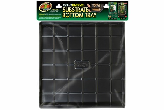 Reptibreeze substrate bottom tray - plateau à substrat - 41 x 41 x 5 cm pour reptiles