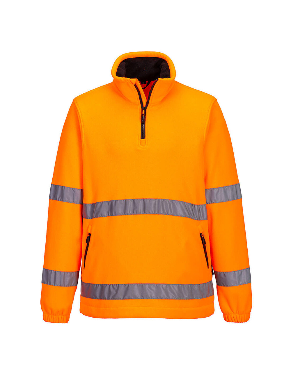 Polaire 1/2 zip hv - taille xxl - orange - portwest
