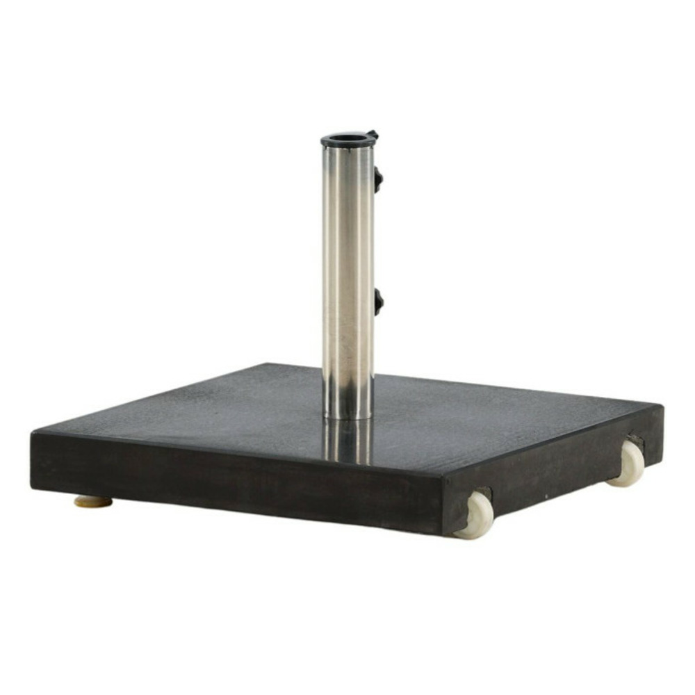 Pied de parasol carré en granite 