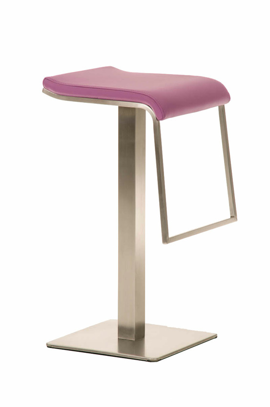 Tabouret de bar lameng simili cuir e78