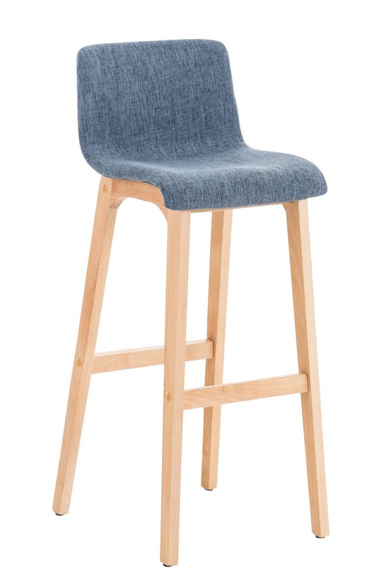 Tabouret de bar hoover tissu natura