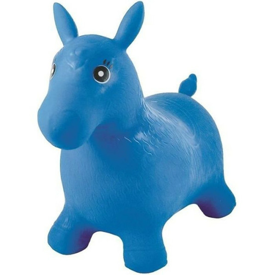 Cheval gonflable bleu - lexibook - modele cheval - pour enfant de 3 ans et plus