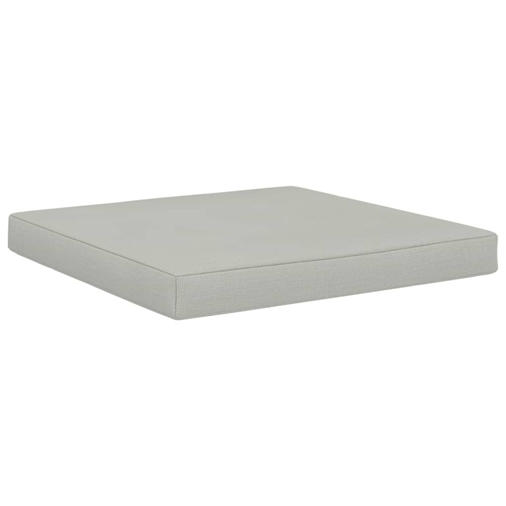 Coussin de plancher de palette 60x61,5x6 cm beige tissu