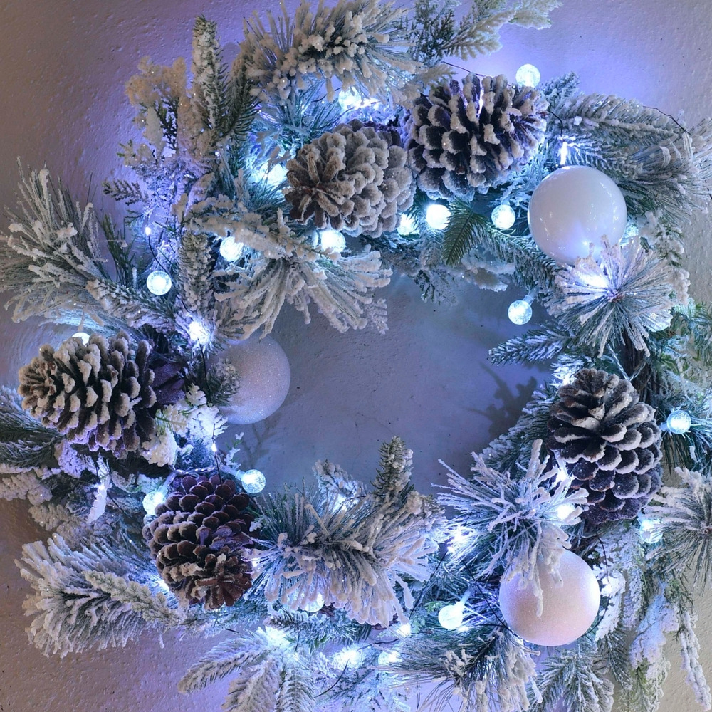 Guirlande deco bulles led