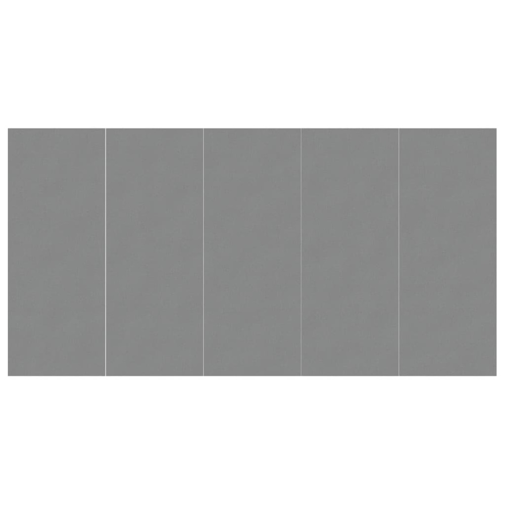 Bâche de piscine gris clair 550x280 cm géotextile polyester