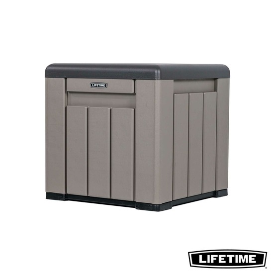 Coffre rangement résine cube LIFETIME #60372U