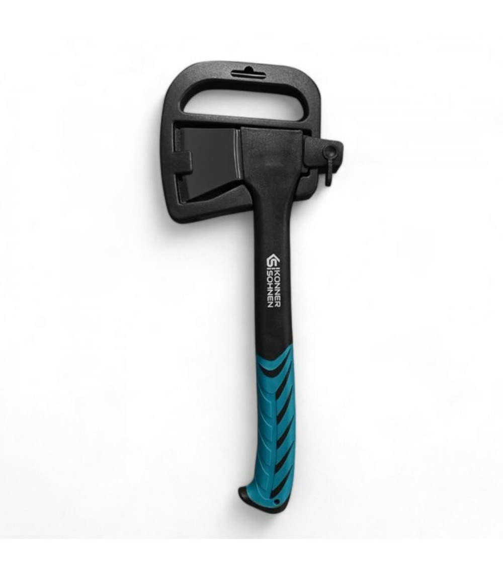 Hâche de bucheron, lame en acier carbone trempé - könner söhnen ks ca640