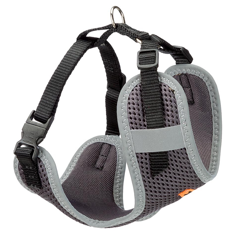 Ferplast harnais chien petite taille nikita xxs, harnais pour chat respirant, rembourré et ajustable, facile à porter, bords