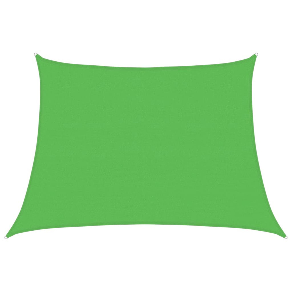 Voile d'ombrage 160 g/m² vert clair 4/5x3 m pehd
