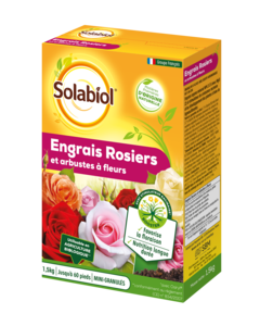 Sorosy15 | engrais rosiers & arbustes à fleurs | 1,5kg | améliore la f
