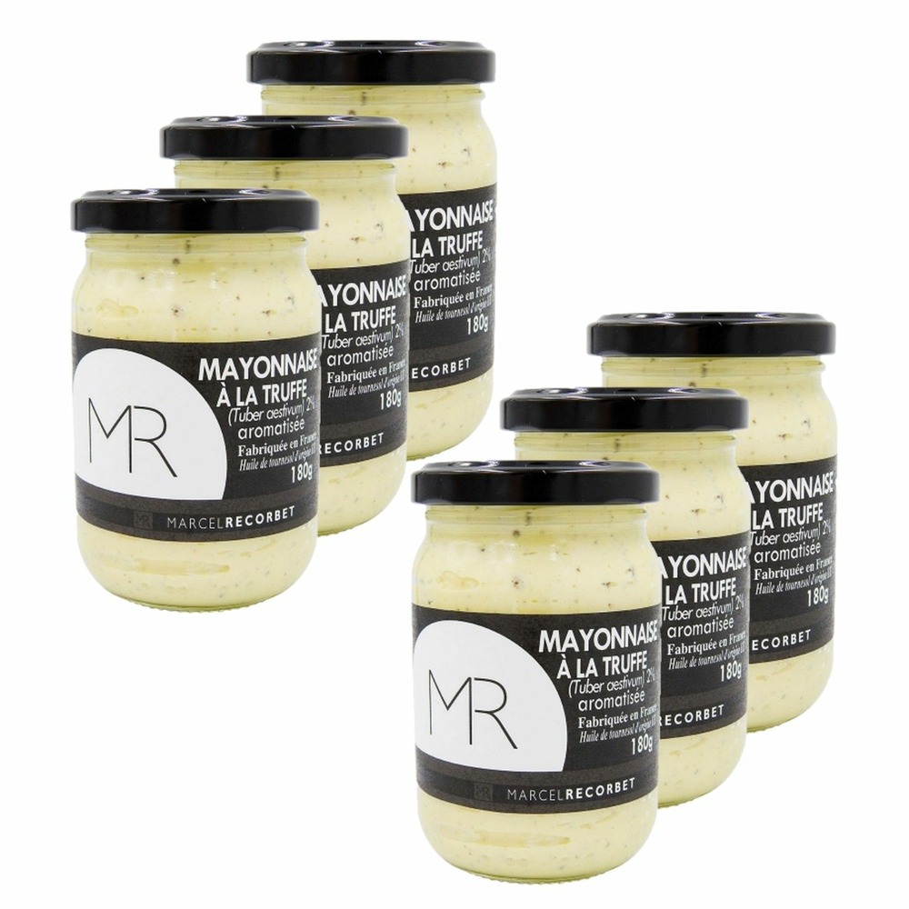 Mayonnaise à la truffe blanche d'été 2% - marcel recorbet