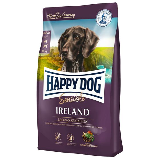Nourriture happy dog supreme sensible - ireland adulte saumon lapin 12,5 kg