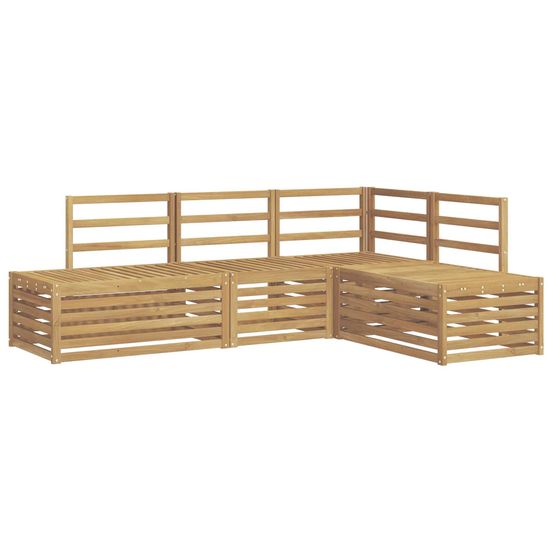 Ensemble de canapés d'extérieur 4 pièce blanc
