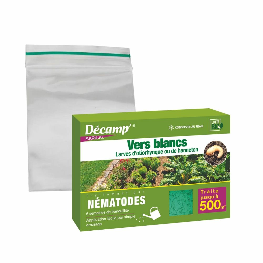 Nématodes hb anti vers blancs, otiorhynques et hannetons 250m - 500m²