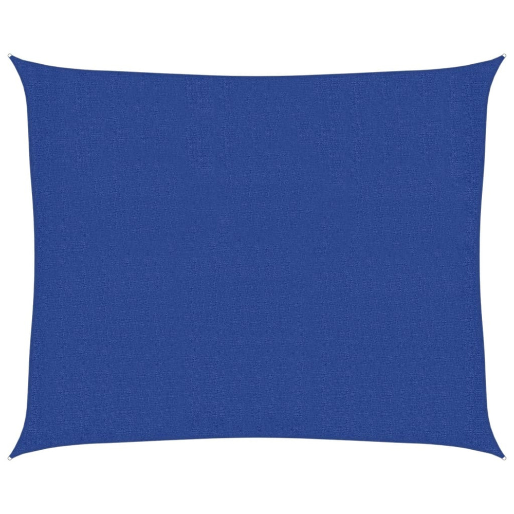 Voile d'ombrage 160 g/m² bleu 2,5x3 m pehd