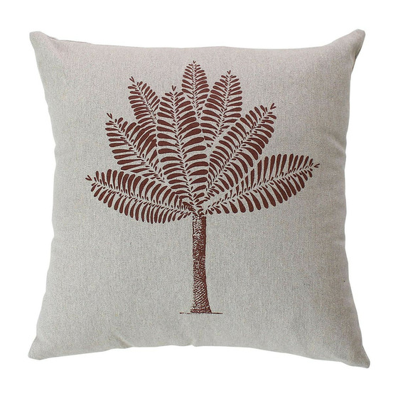 Coussin déco imprimé