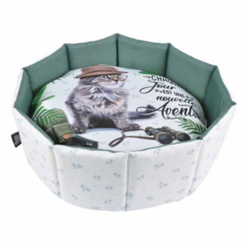 Panier rond pour chat 