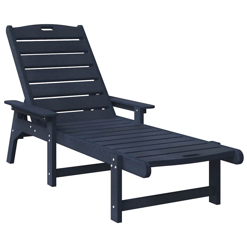 Transat 2 pc polyéthylène bleu marine