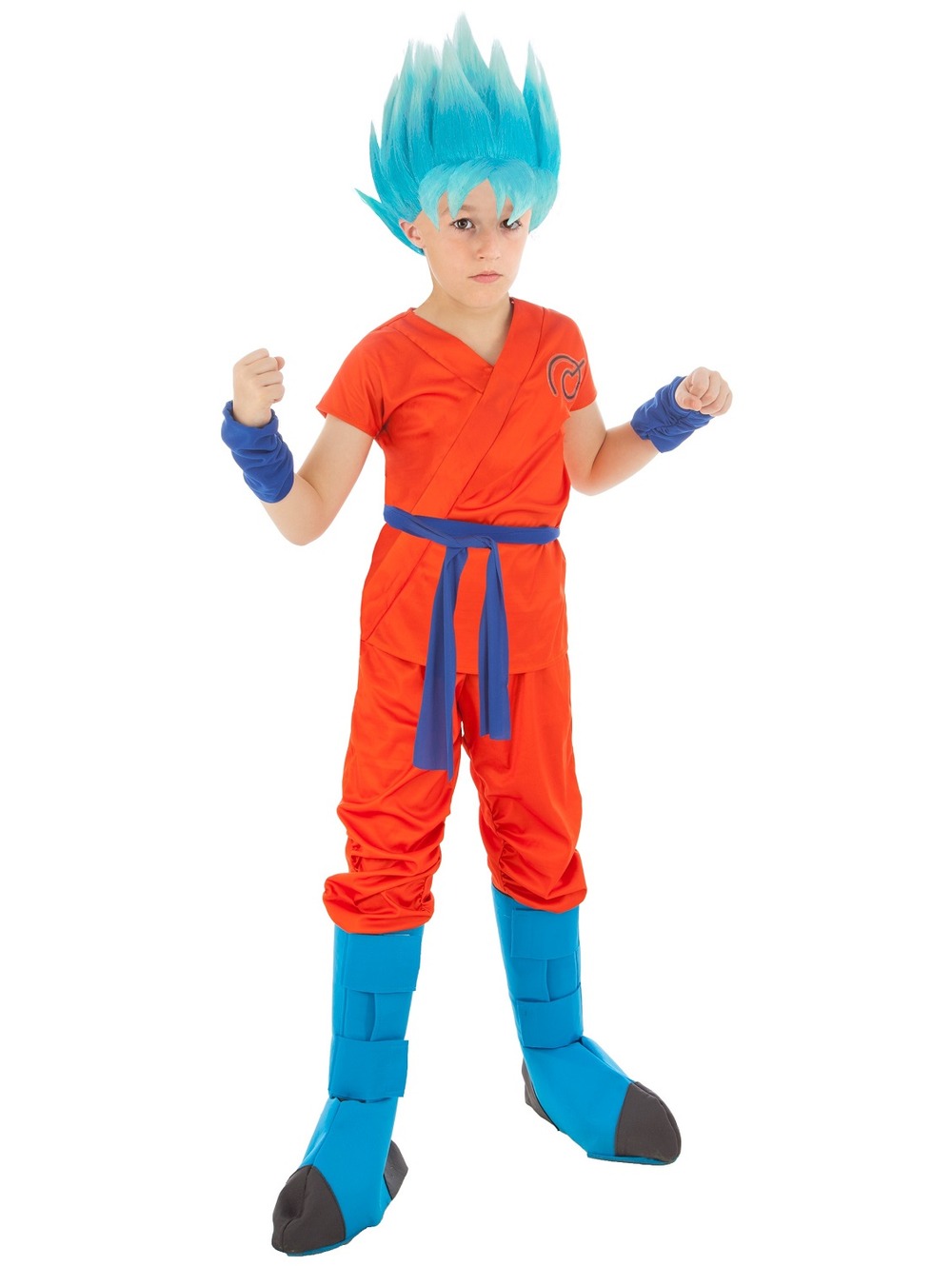 Déguisement goku super saiyan dragon ball super 152 cm