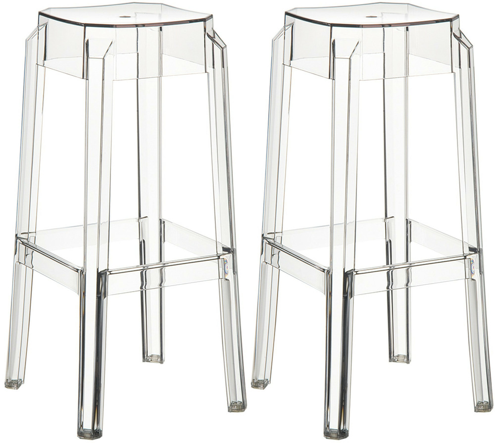 Lot de 2 tabourets de bar renard