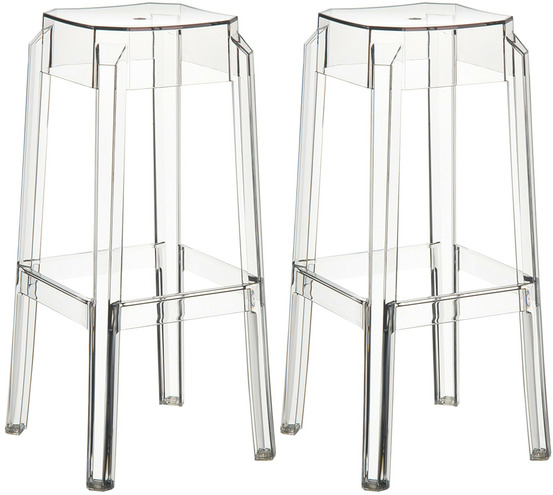 Lot de 2 tabourets de bar renard