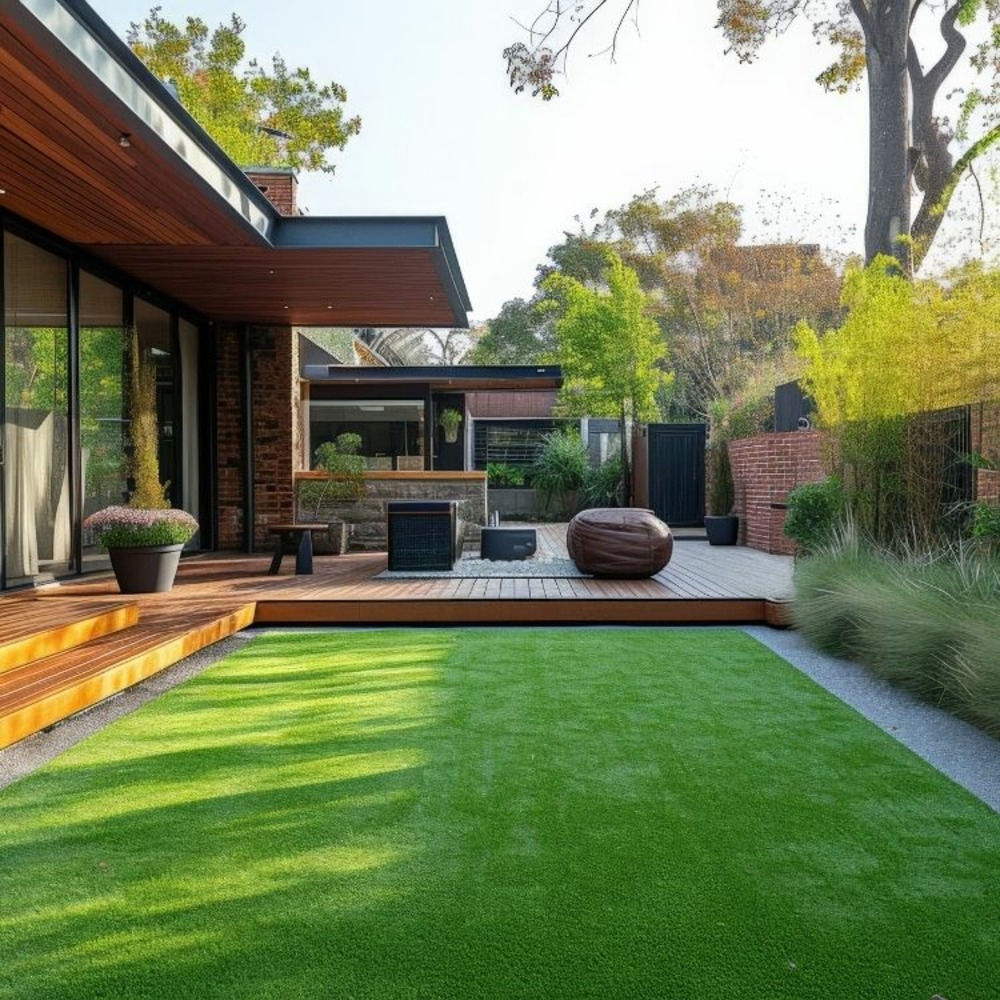 Gazon synthétique green lux 26mm - 4mx18m soit 72m2 - bbe