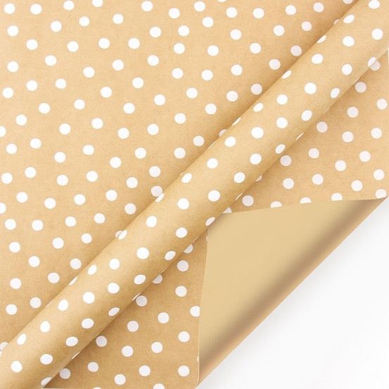 Papier cadeau de noël - a pois