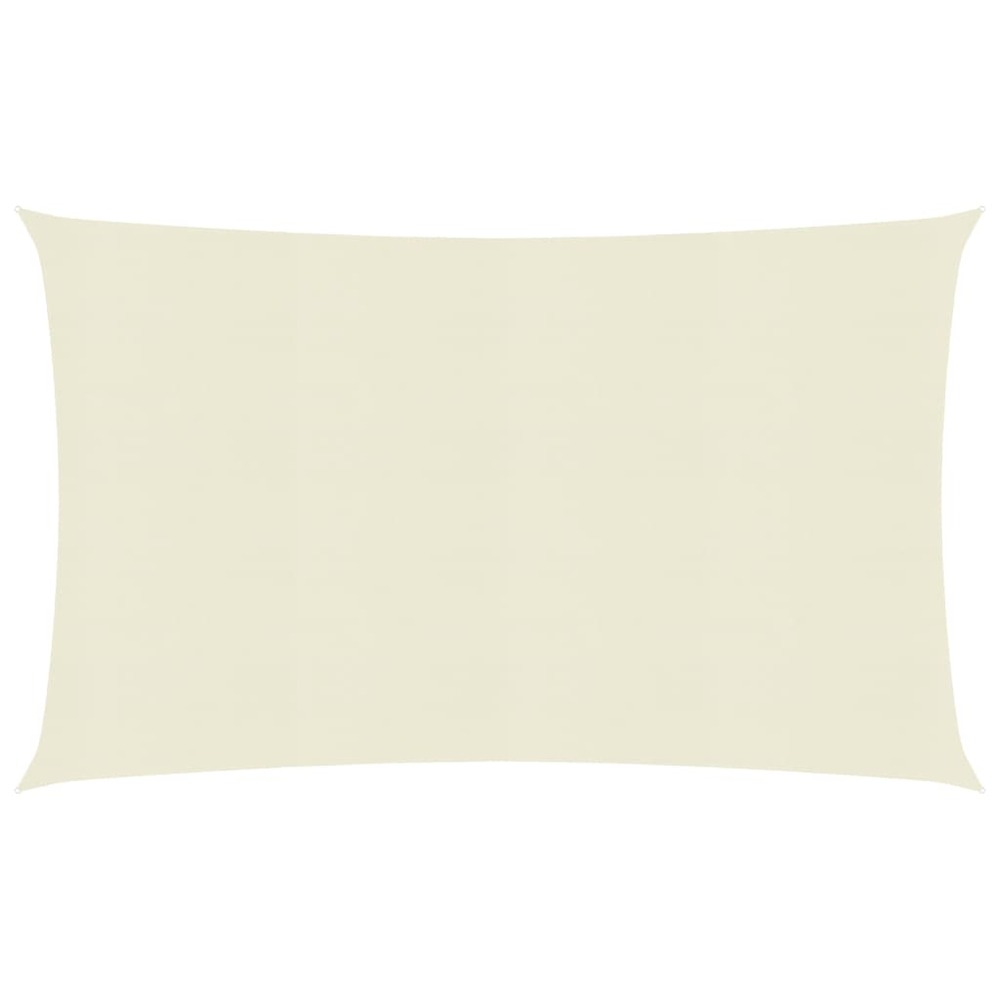 Voile d'ombrage 160 g/m² pehd 3,5 x 4,5 m crème