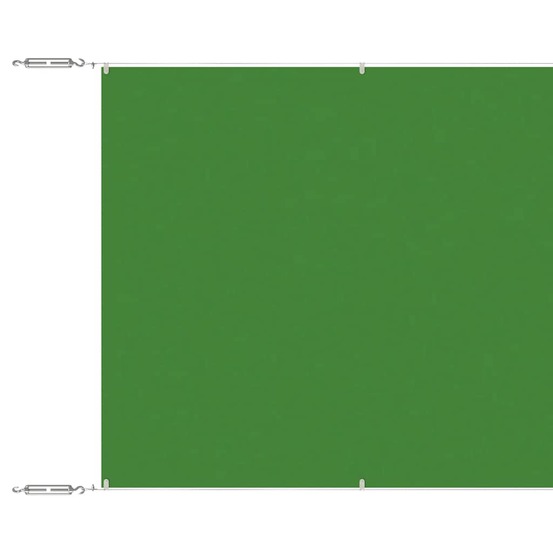 Auvent vertical vert clair 60x600 cm tissu oxford