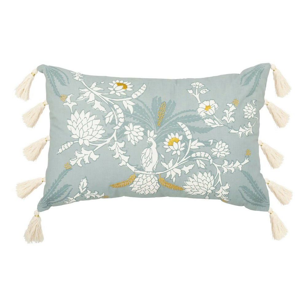Coussin déco brodé 