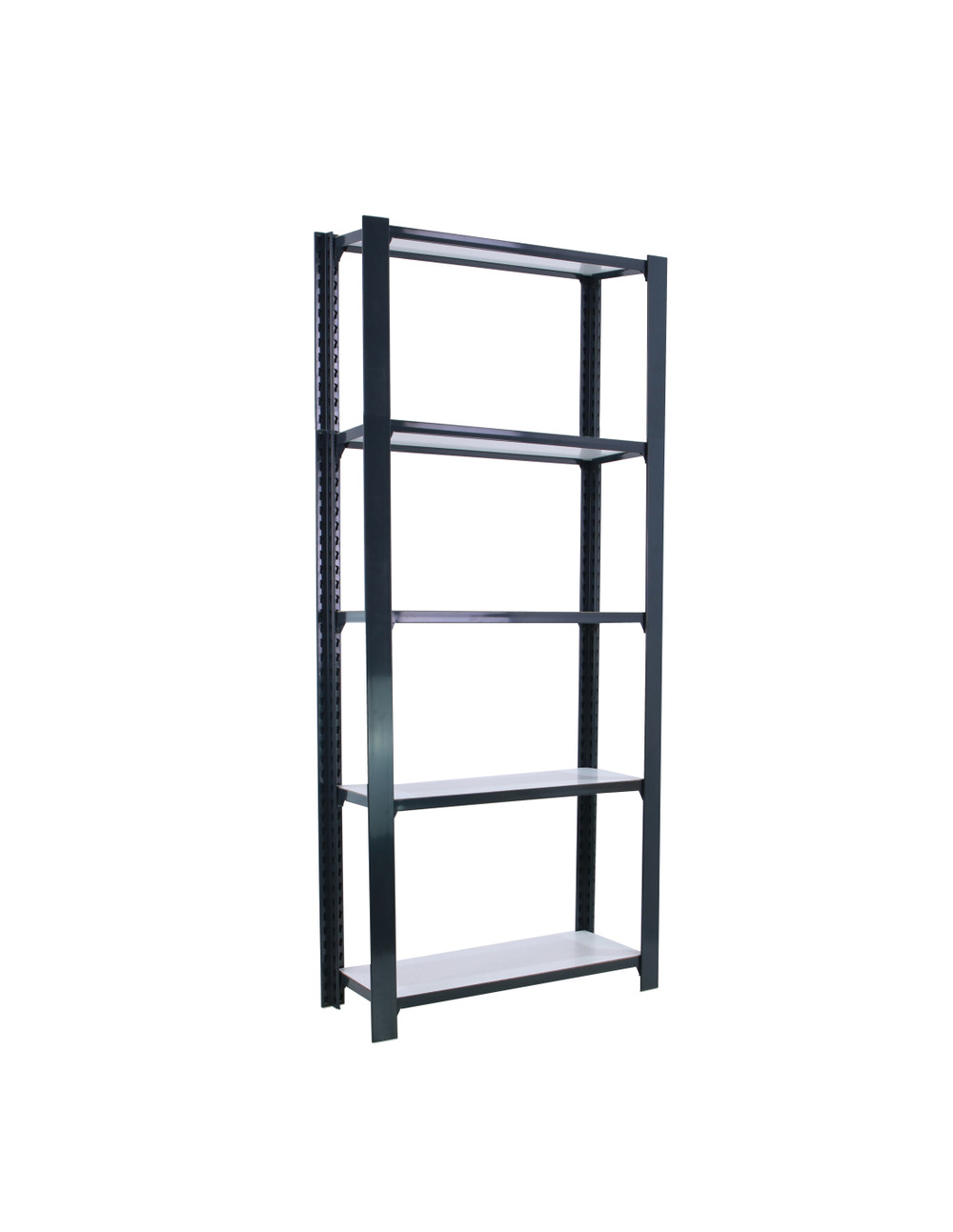 Etagère légère sans vis officlick 5/300 wood i.m. Antracite/blanc antracite/blanc 2100x900x300 - simonrack