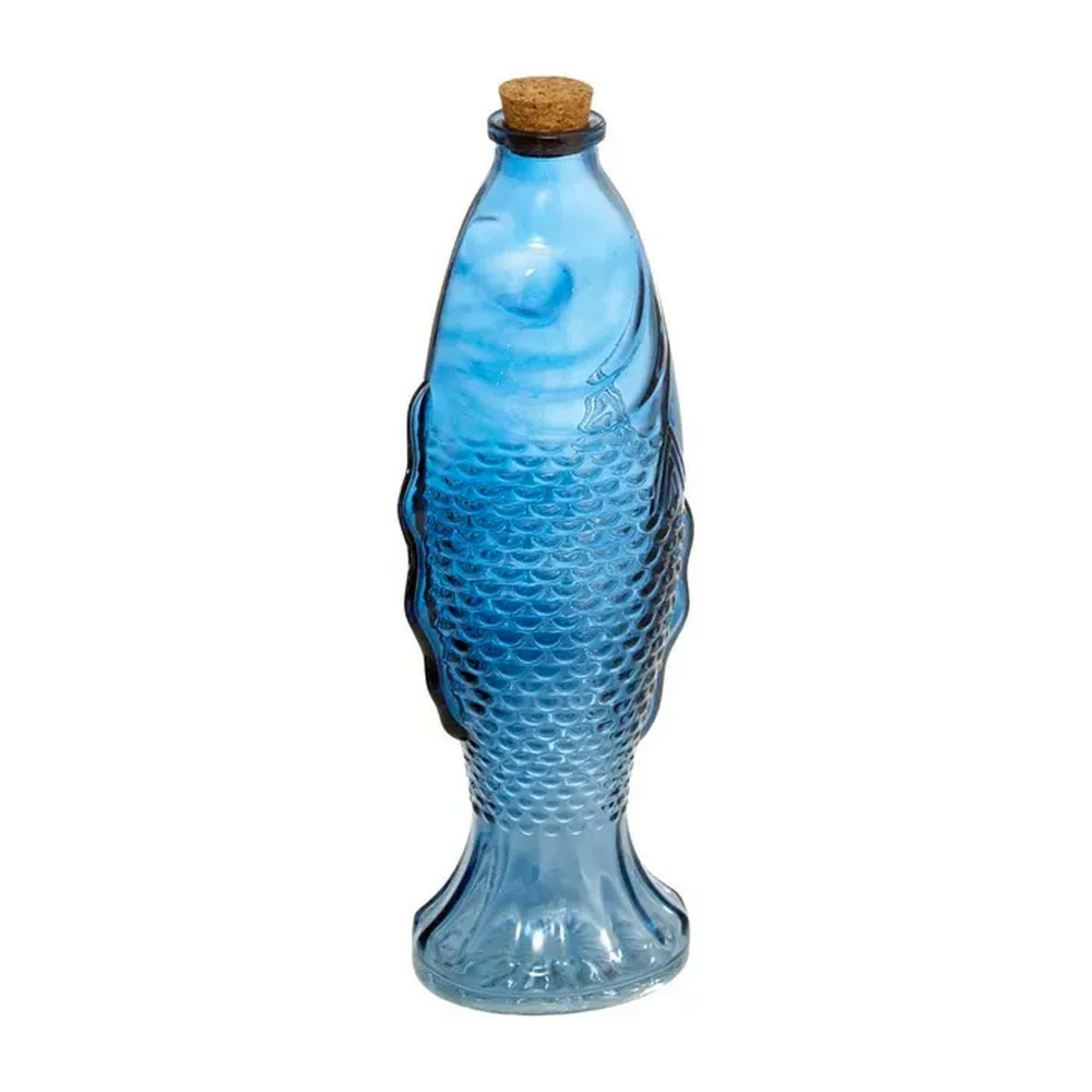 Carafe poisson en verre 