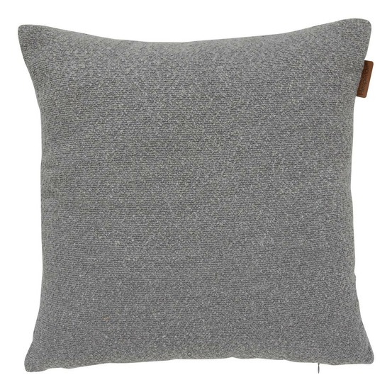 Coussin déco solfia gris ardoise 45x45cm