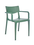 Town  - fauteuil de jardin empilable en polypropylène renforcé vert