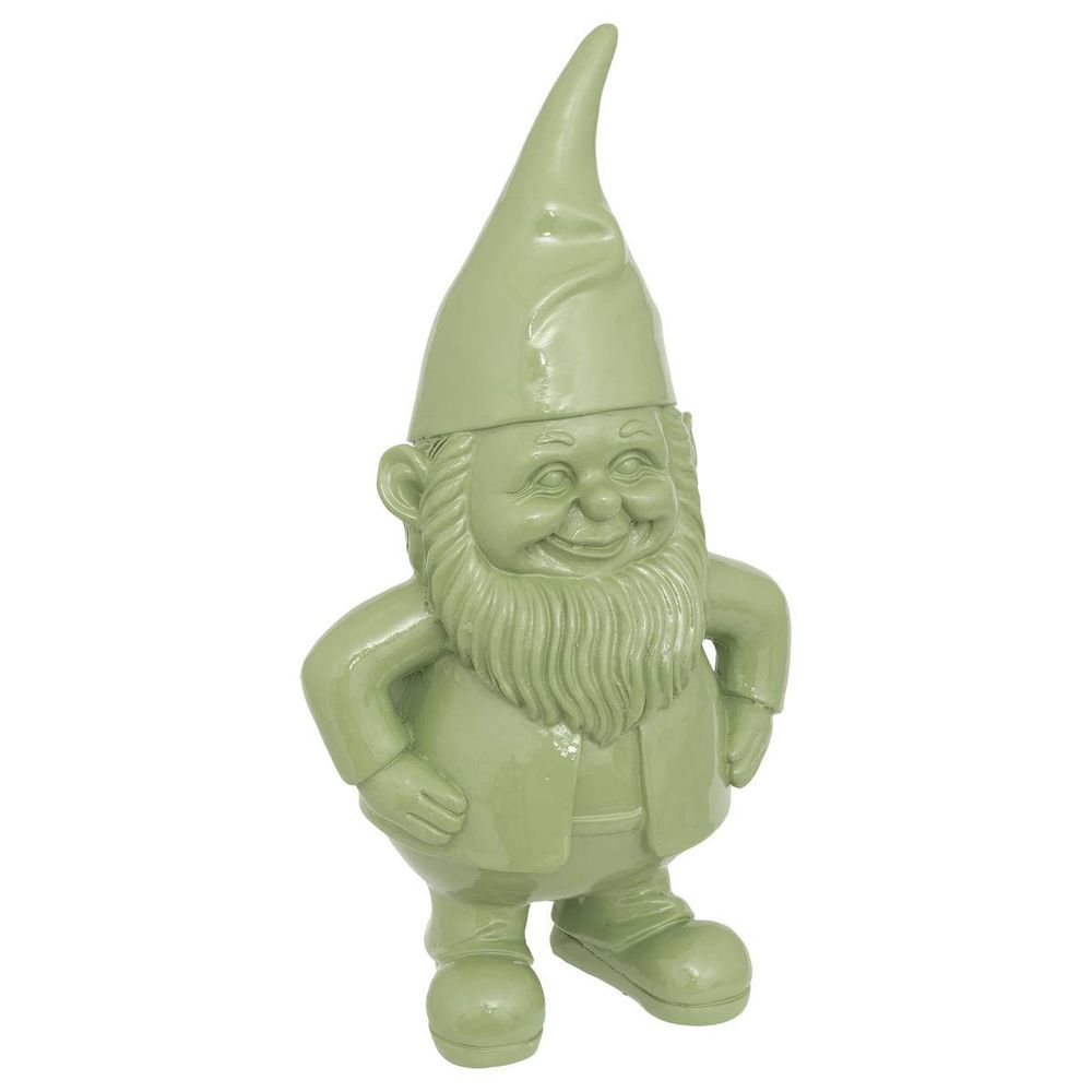 Statue nain de jardin déco extérieur anao h.30cm résine assorti