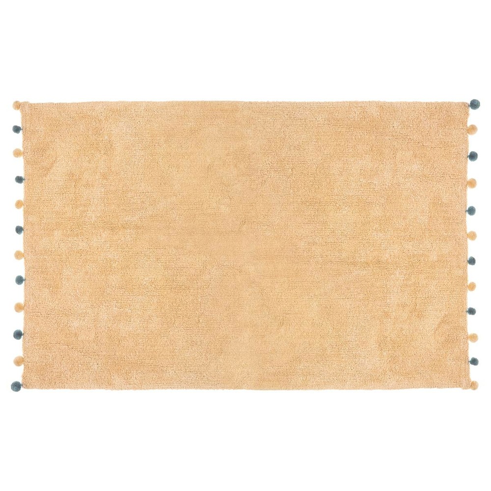 Tapis enfant - beige - coton 100x150 cm