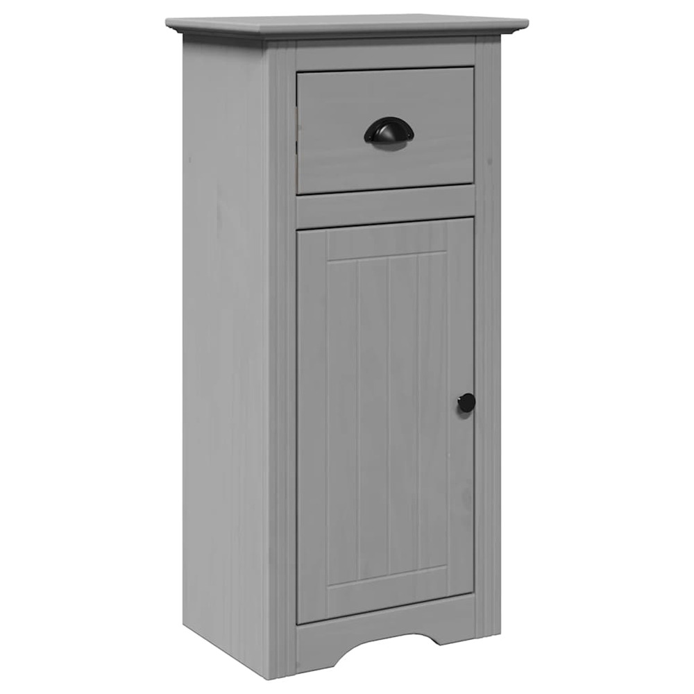 Armoire de salle de bain bodo gris 44x30x90 cm