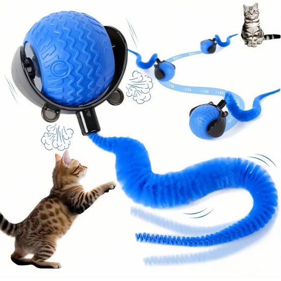 Balle intelligente pour chat