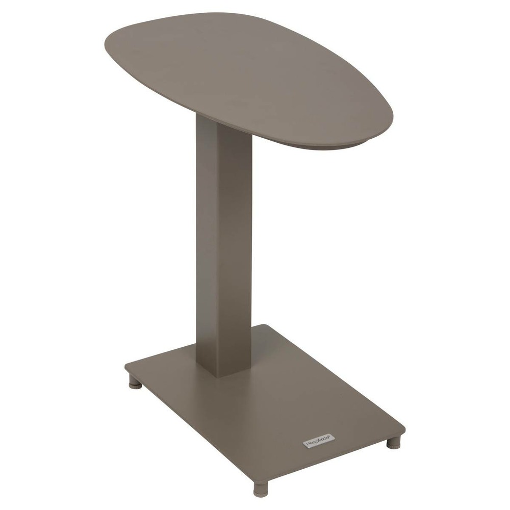 Table d'appoint de jardin venuzia 50x30x50cm café