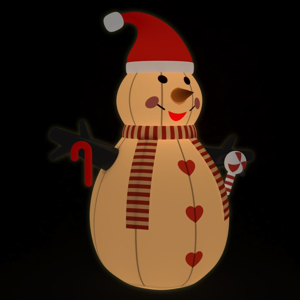Bonhomme de neige gonflable avec led 250 cm