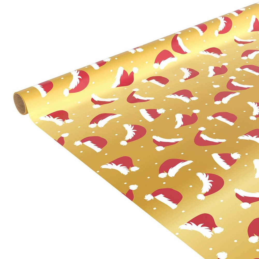 Papier cadeau traditionnel 1000x100cm assorti