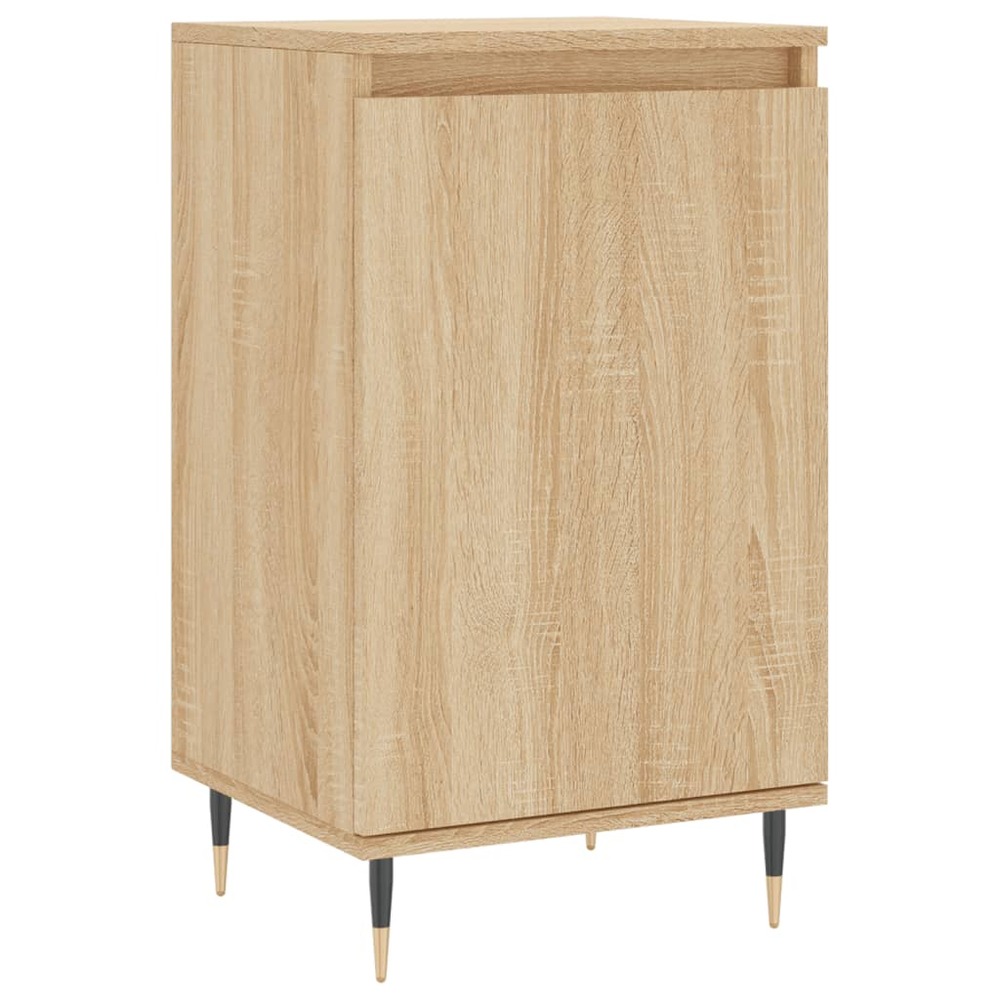 Buffet bahut commode armoire meuble de rangement organisateur cuisine salle de séjour salon sonoma 40 x 35 x 70 cm bois d'ing