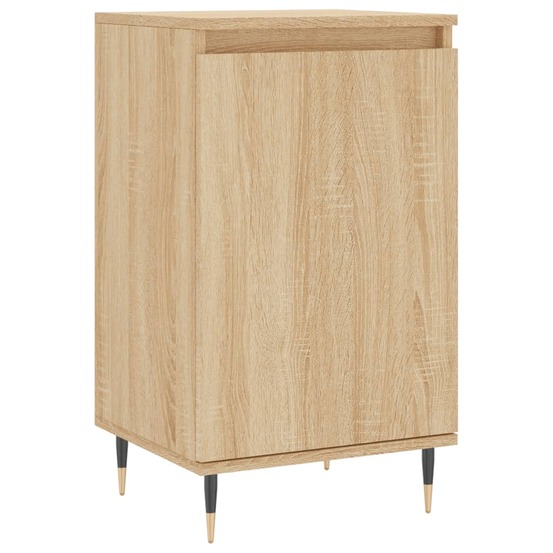 Buffet bahut commode armoire meuble de rangement organisateur cuisine salle de séjour salon sonoma 40 x 35 x 70 cm bois d'ing