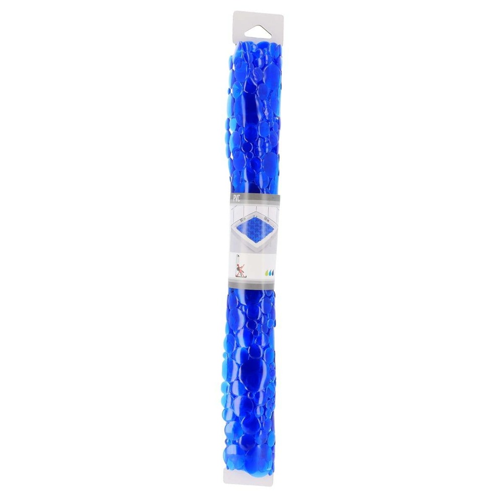 Fond de douche pvc 50x50cm bulles - bleu marine