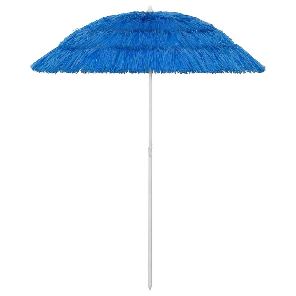 Parasol de plage hawaii 180 cm bleu