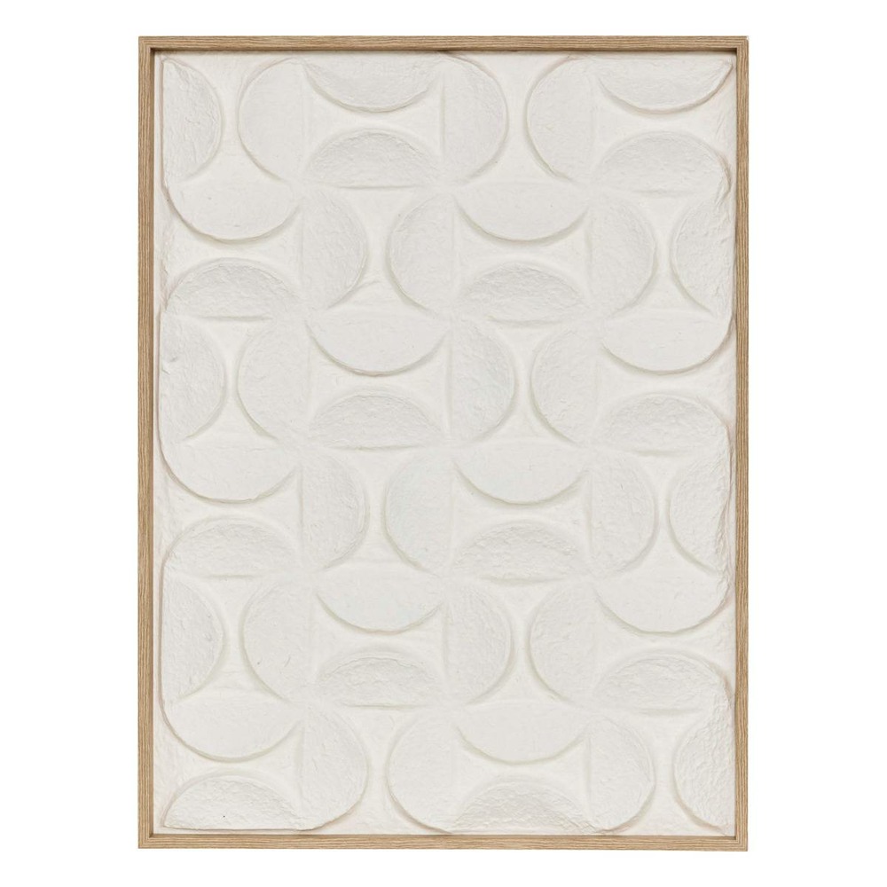 Toile 3d kailani blanc 60x80cm