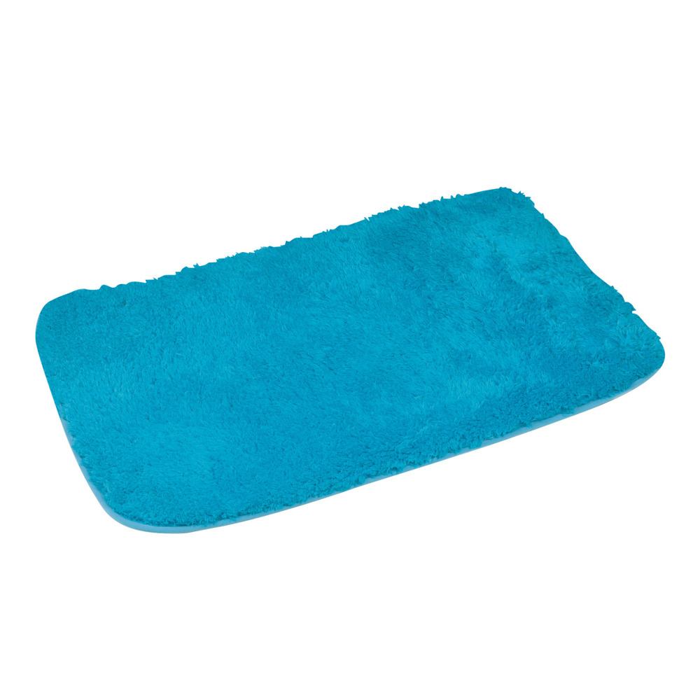 Tapis de bain chinchilla bleu 50x80 cm