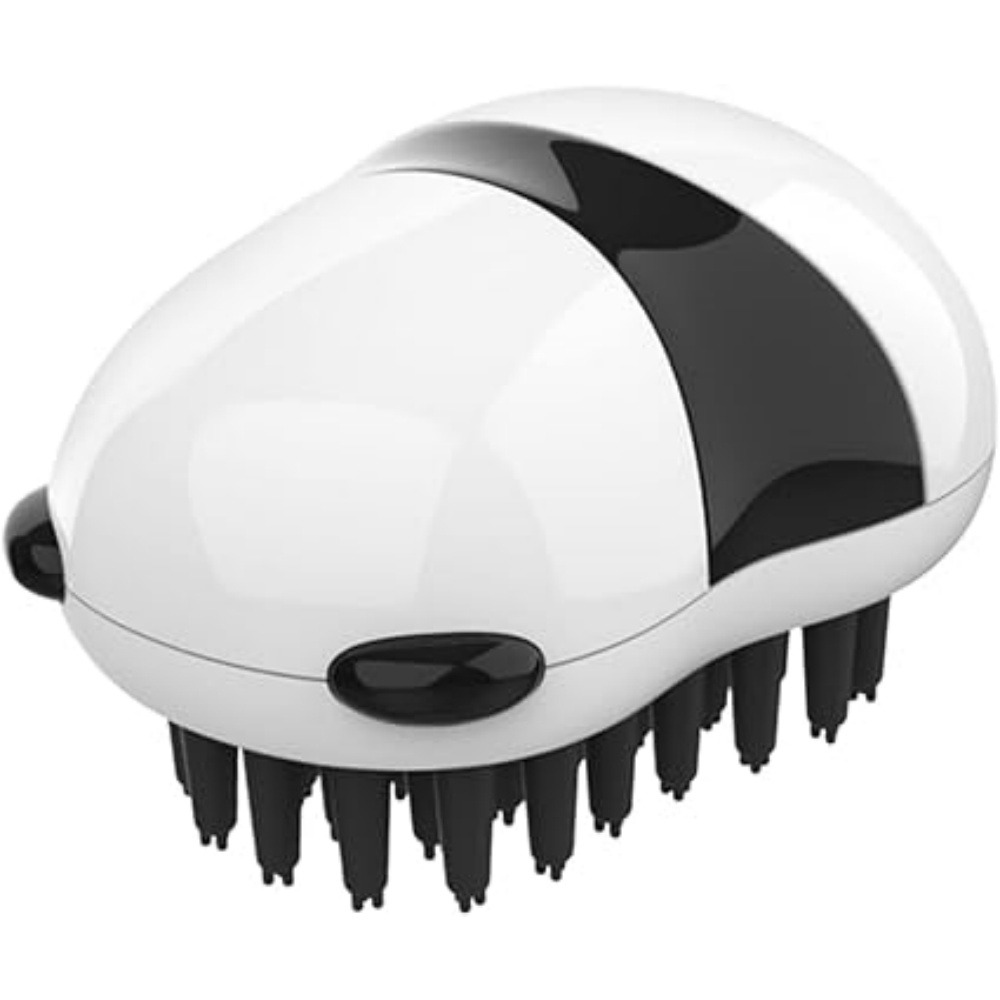 Brosse de nettoyage et massage pour animaux de compagnie motif panda bain chien