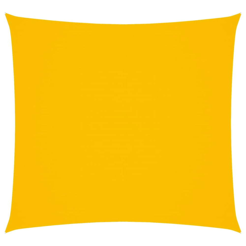 Voile de parasol tissu oxford carré 2x2 m jaune