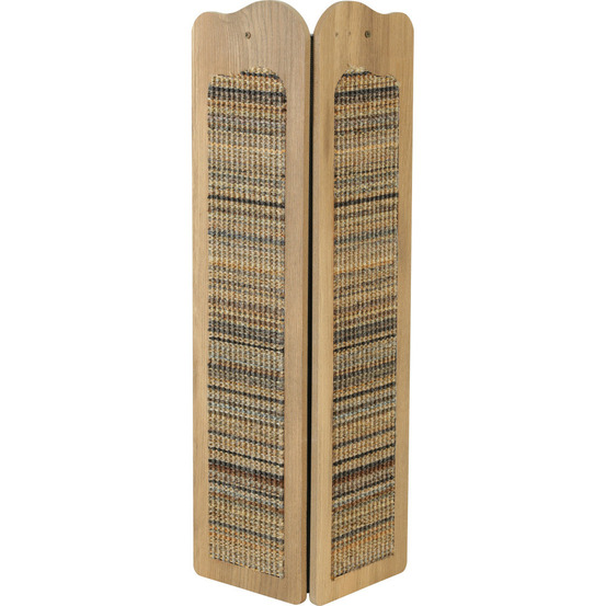 Griffoir d'angle boréal vert 15 x 15 x h 60 cm pour chat